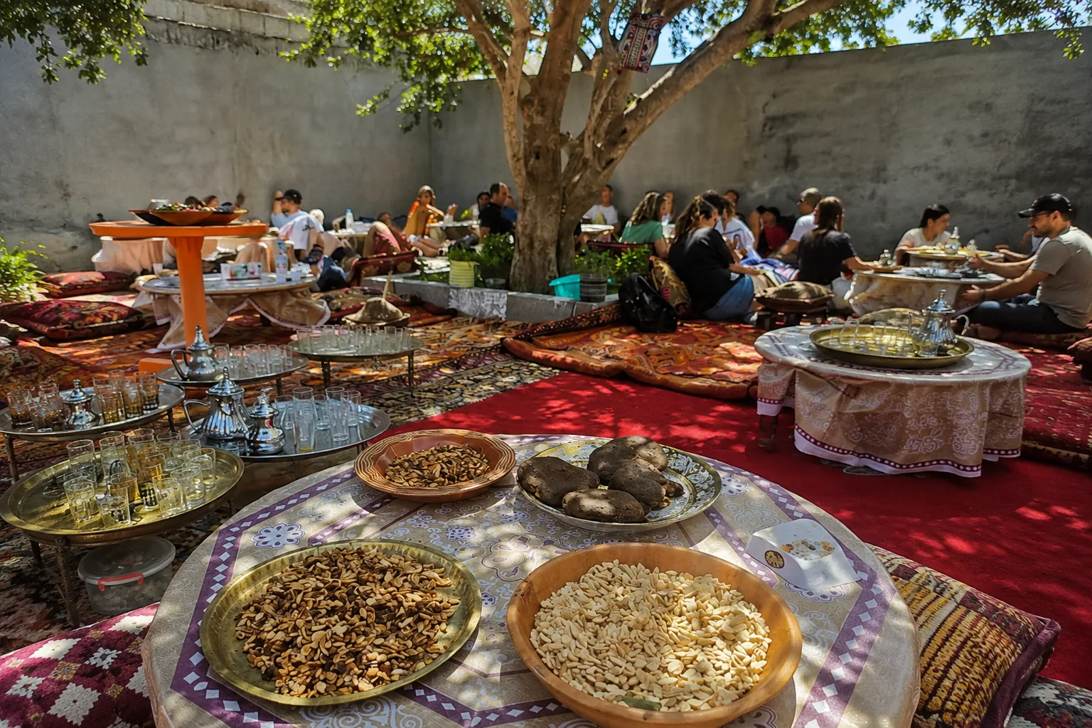Coopérative d'huile d'argan dans la région d'Essaouira