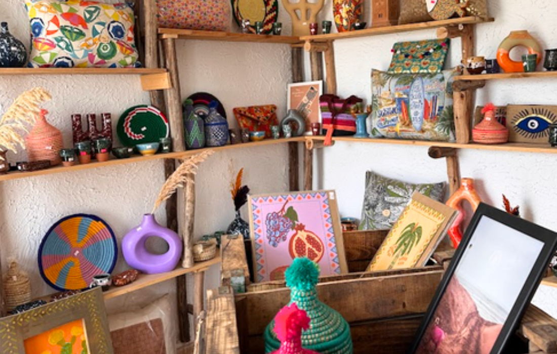 Boutique artisanale à The Mogador's Oasis